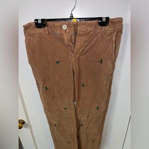 Vineyard Vines 32x32 slim-fit duck corduroys